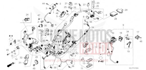 FAISCEAU DES FILS/PORTE-CLE ADV350AT de 2026